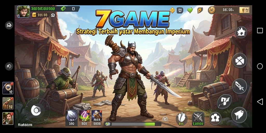 Tangkapan layar <strong>7GAME</strong> menampilkan gameplay menakjubkan dan strategi mendalam.