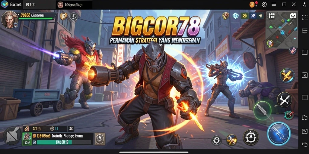 Gameplay mendebarkan dalam BIGCOR78 dengan strategi yang menantang.