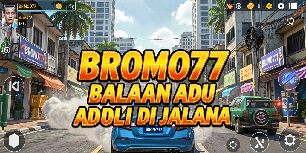Gameplay Racing seru dan mendebarkan di BROMO77.