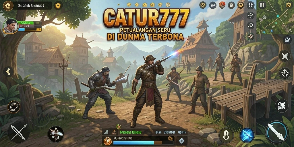 Gameplay seru dan eksplorasi dunia terbuka di CATUR777.