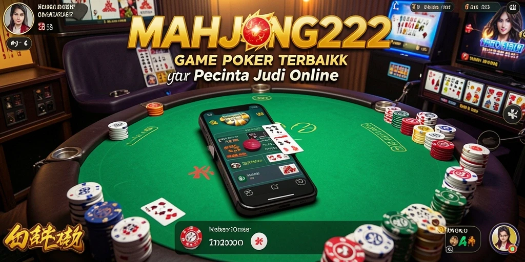 Tampilan gameplay seru di MAHJONG222 dengan pemain berkompetisi.