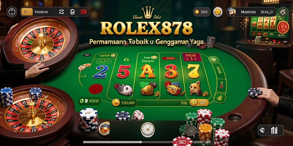 Gameplay menarik dari ROLEX878 dalam dunia kasino.