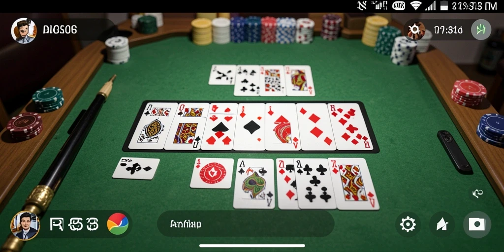 Screenshot gameplay <strong>RR33</strong> menampilkan suasana seru permainan Gaple.