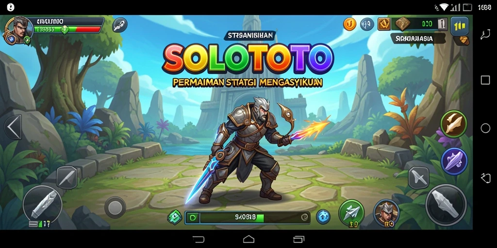 Tampilan gameplay SOLOTOTO yang menawan dan interaktif.
