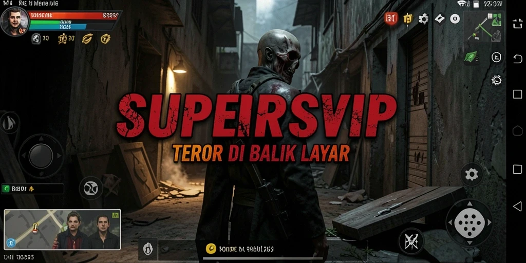 Gambaran mendebarkan gameplay menyeramkan di SUPERSVIP.